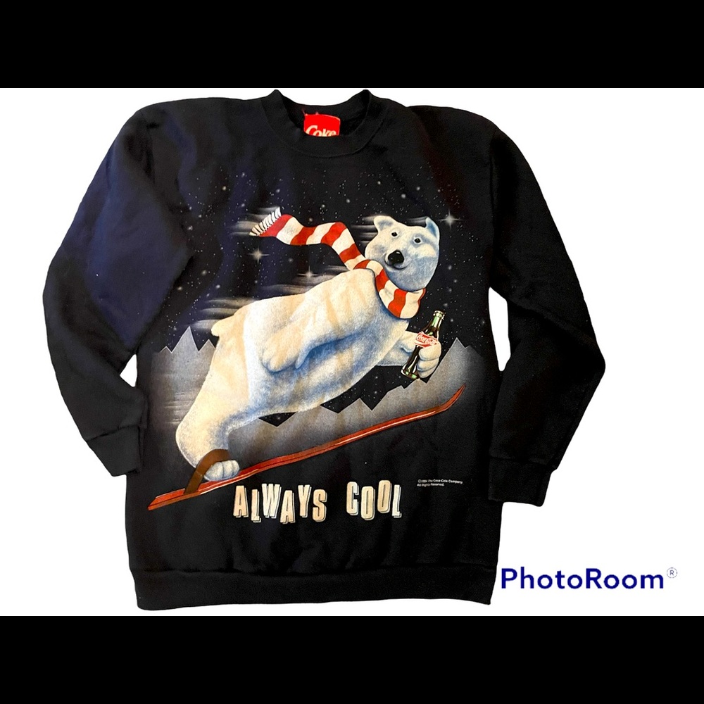 Vintage Coke Polar Bear Sweatshirt